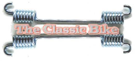 Brake Shoe Retaining Spring double coil ( pair )