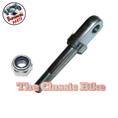 Flachbolzen mit Schaft 14 mm,  Gewinde M 14 x 1,5
