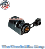 Electricale socket ( Flat surface ) 6- 24 volt