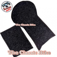Steib sidecar boot carpet set 2 pieces anthracite S350 / S500