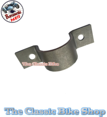 Metal clamp for front rubber mount